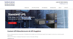 Desktop Screenshot of harlandsimonups.com